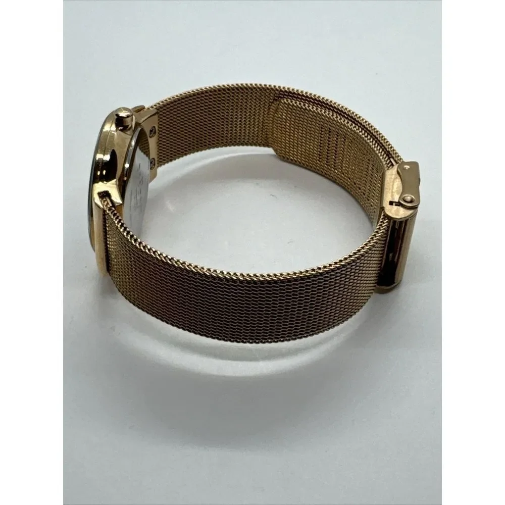 Skagen Freja 358SRRD Women Rose-Tone Steel Mesh Analog Dial Quartz Watch JNA880